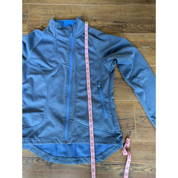 The North Face – Needit Asymmetrical Zip Zipper Up Fleece JacketAMPARO BLUE M - Picture 3 of 9